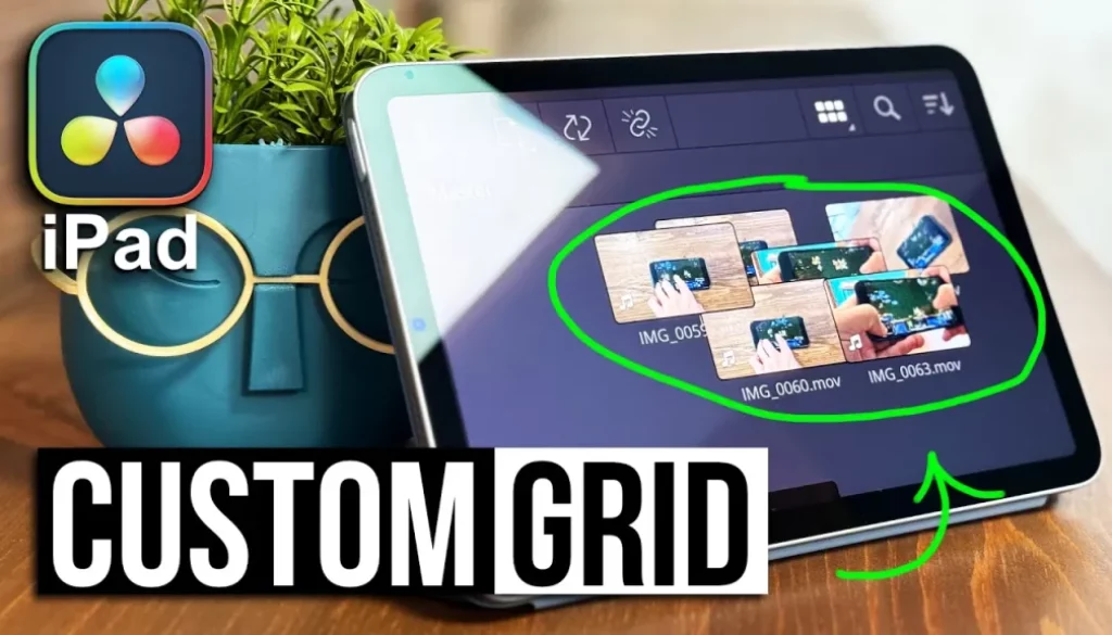 Stop the Chaos! How To Use Custom Grid in DaVinci Resolve iPad?
