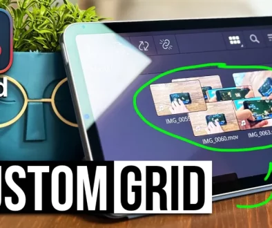 Stop the Chaos! How To Use Custom Grid in DaVinci Resolve iPad?