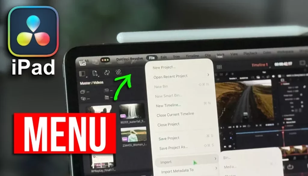 iPadOS 26 Menu Bar: The Game Changer for DaVinci Resolve on iPad