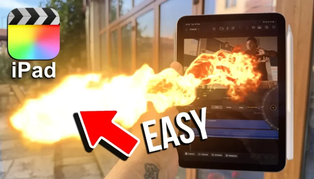 Create INSANE Fireball Effects on iPad (Final Cut Pro Tutorial)