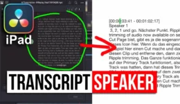 Editing on iPad? This New Transcript Export Saves You Hours