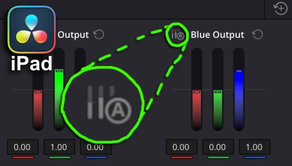 DaVinci Resolve iPad: RGB Mixer Normalize Channels Explained