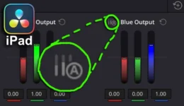 DaVinci Resolve iPad: RGB Mixer Normalize Channels Explained