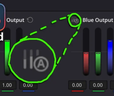 DaVinci Resolve iPad: RGB Mixer Normalize Channels Explained