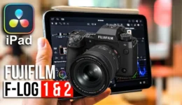FujiFilm Log & Log2 in DaVinci Resolve iPad