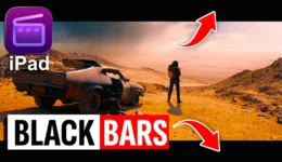 How To Cinematic BLACK BARS (Final Cut Pro iPad)