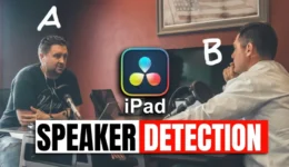 How to Detect Speakers in Text Based Editing (DaVinci Resolve iPad)