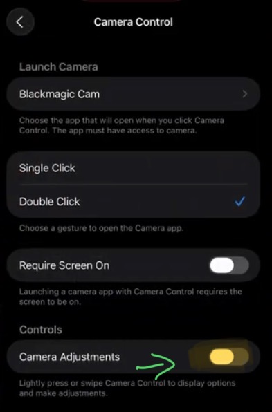 Du kannst Camera Adjustments auch komplett ausschalten.