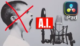AI Voiceover in DaVinci Resolve iPad: No Microphone Needed!