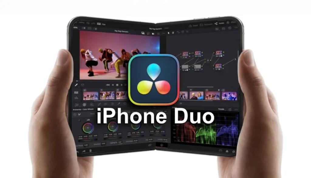 DaVinci Resolve for iPhone Duo?