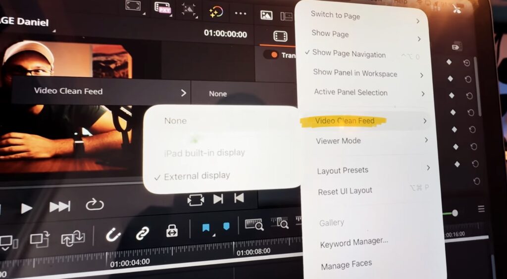 You will find the same option under Workspace in the menu bar.