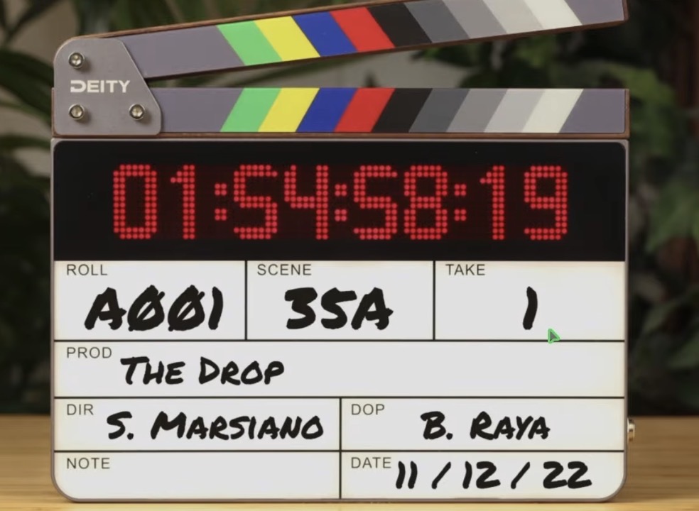 Open the Inspector and go to Metadata. Take, Shot and Scene are normally empty and you would fill them in by hand. The slate analysis does that for you.