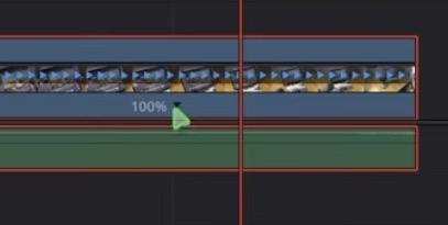 Move the playhead to a position, tap the arrow.